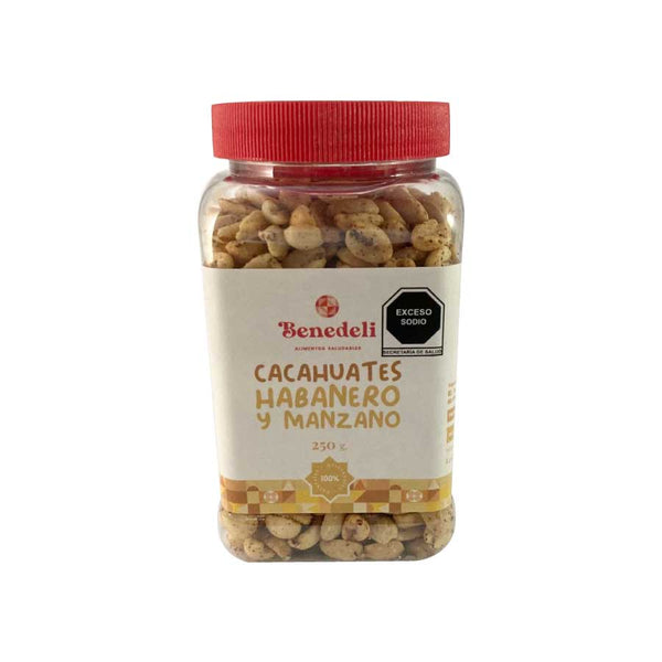 Cacahuate Gourmet “Habanero y Manzano” 250 g BENEDELI