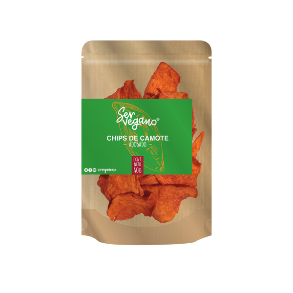 Chips de Camote Horneadas, 130G, SerVegano®