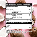 Coco Rallado Orgánico, Sin Azúcar, 250g