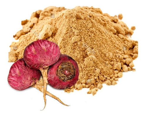 Maca ROJA Orgánica en Polvo (A Granel)