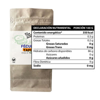 Fécula de Tapioca (Fécula de Mandioca o Yuca), 500g