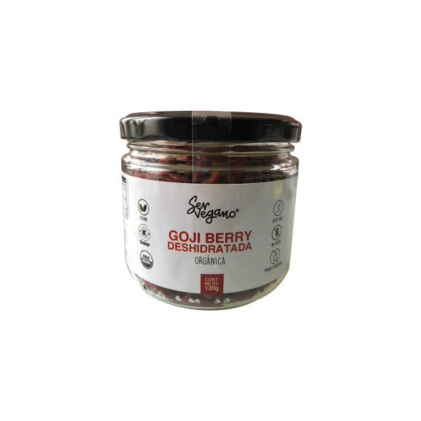 Goji Berry Orgánica Deshidratada, 120G, SerVegano®