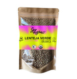 Lenteja Verde Orgánica Premium, 500g