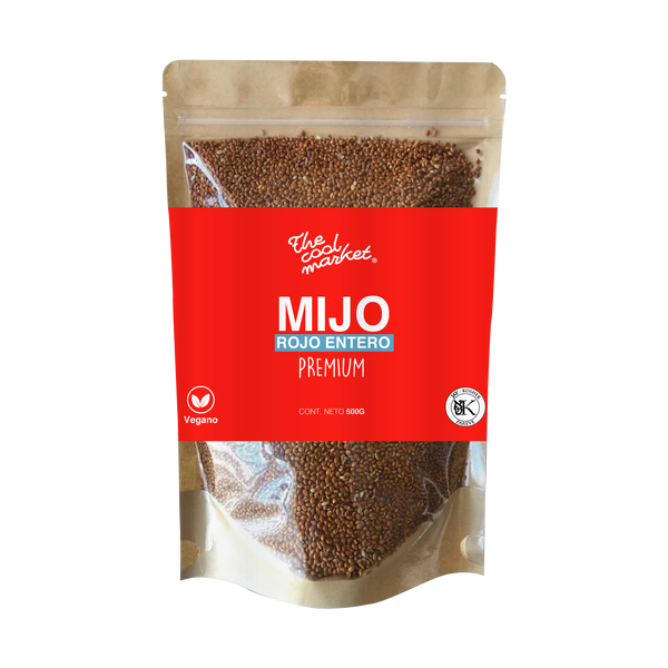 Mijo Rojo Entero, Premium, 500g