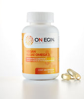 OMEGA 3 (DHA & EPA) a base de microalgas, ON EGIN, 60 Cápsulas 1g c/u