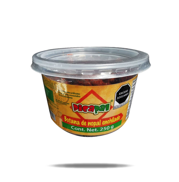 Botana de Nopal Enchilado, 250g, Picapal