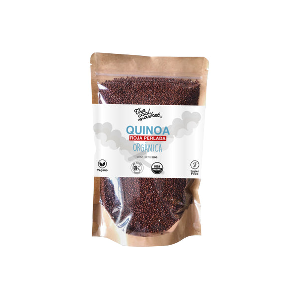 Quinoa Orgánica Roja Perlada, 250g