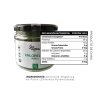 Chlorella Orgánica en Polvo, 150g, SerVegano®