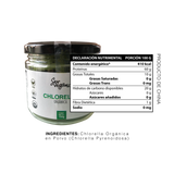 Chlorella Orgánica en Polvo, 150g, SerVegano®