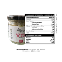 Corazón de Hemp Orgánico, 250G, SerVegano®