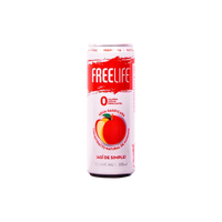 Agua gasificada con extracto natural de Manzana, FREELIFE, 355 ml.